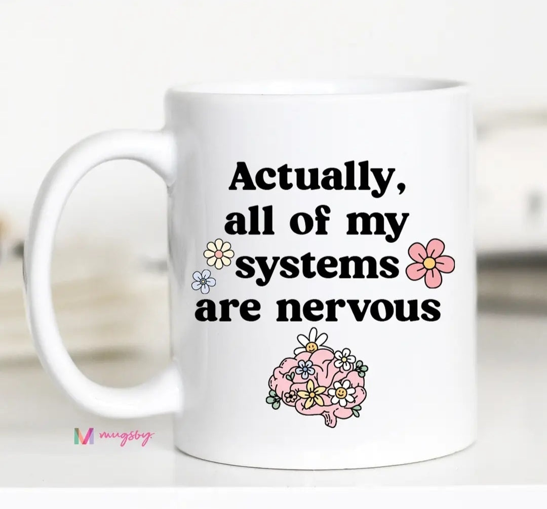 All of my Systems are Nervous Coffee Mug