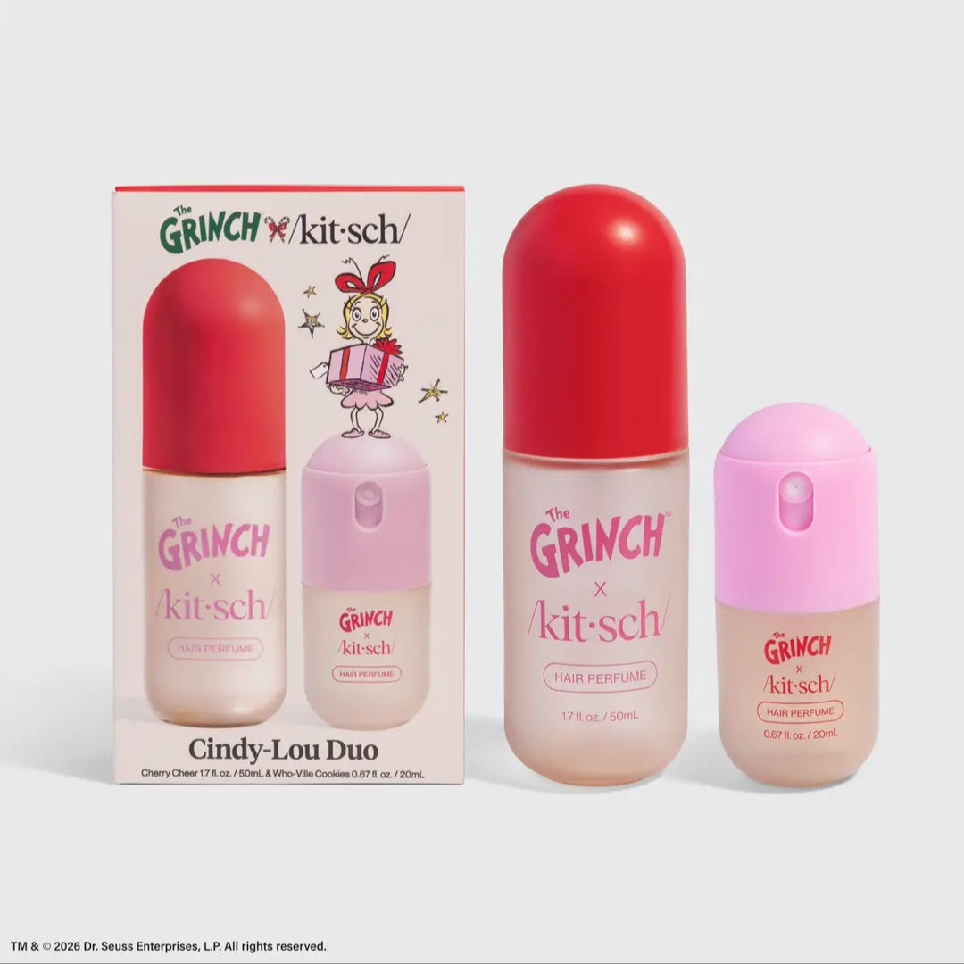 The Grinch X Kitsch Cindy Lou Who Set
