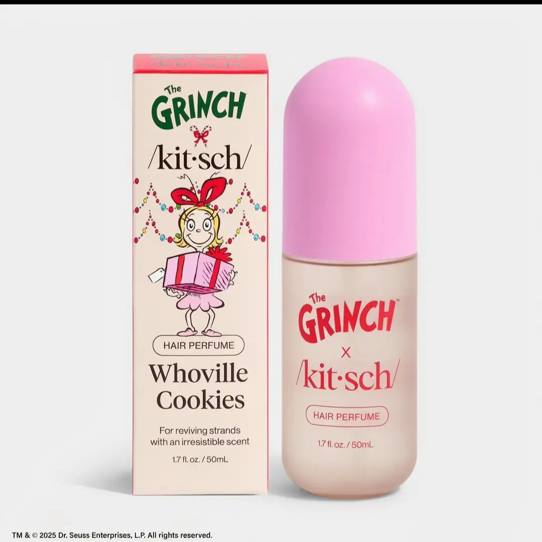 The Grinch X Kitsch Whoville Cookies Hair and Body Perfume