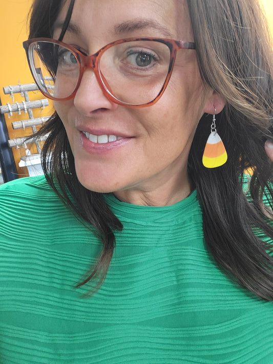 Sweeten Up - Candy Corn Earrings