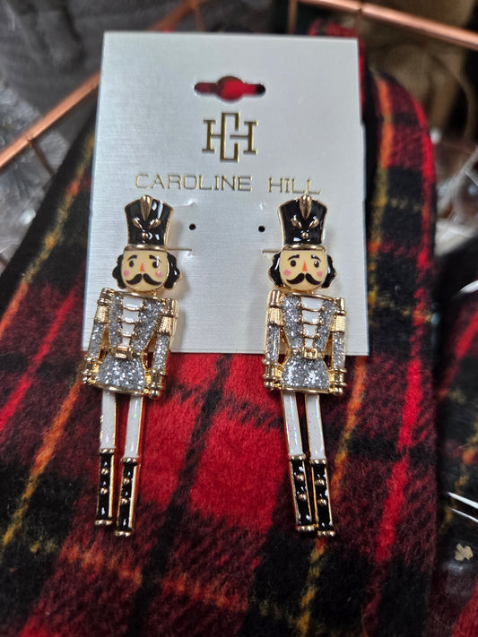Naughty or Nice Nutcracker Earrings