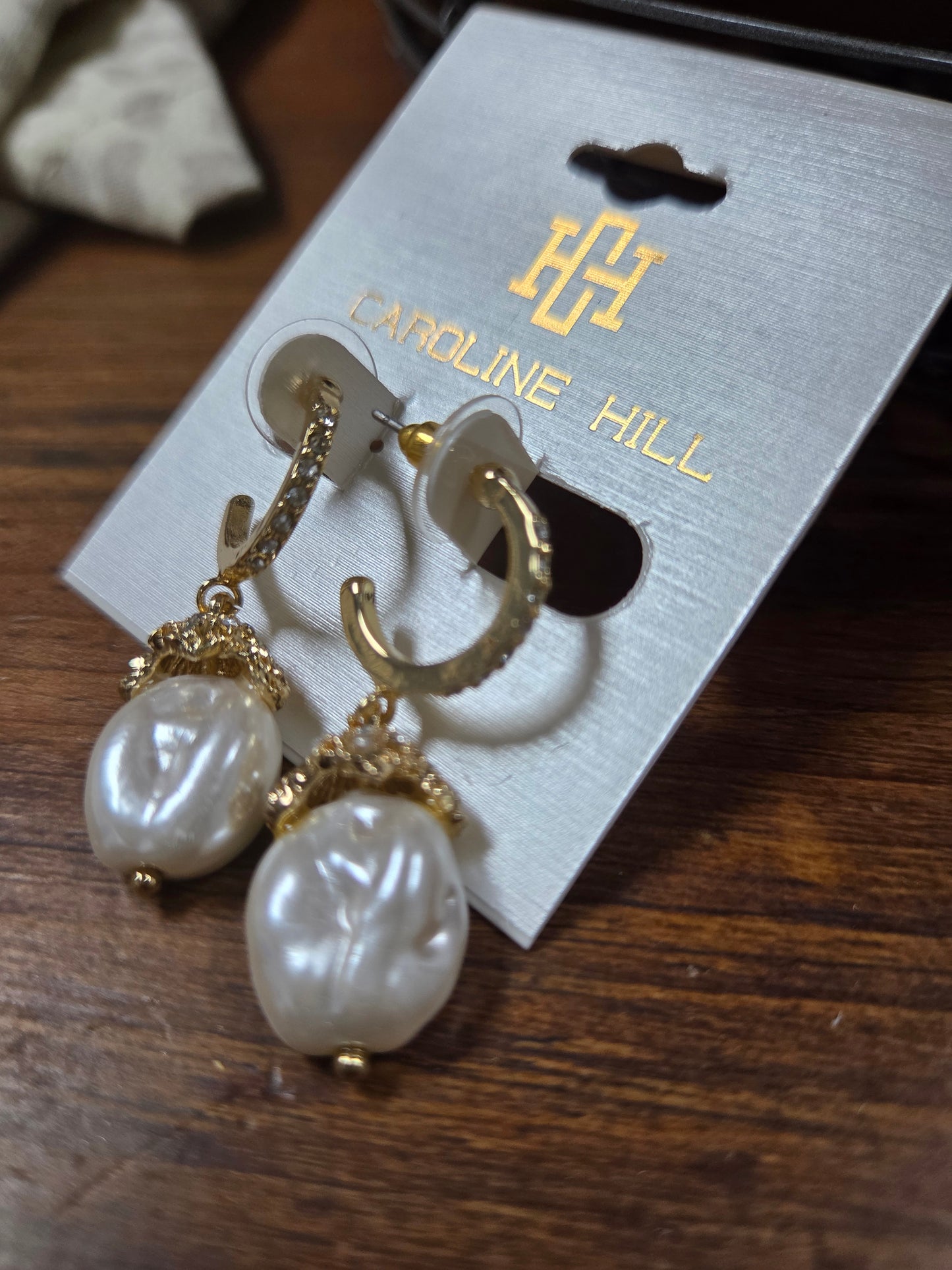 Priscilla Pearl Earrings