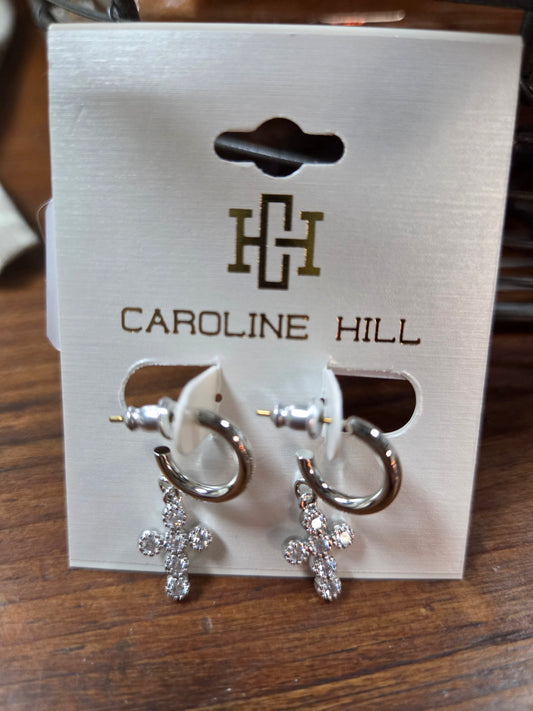 Kimmie Gold Pearl & CZ Earrings