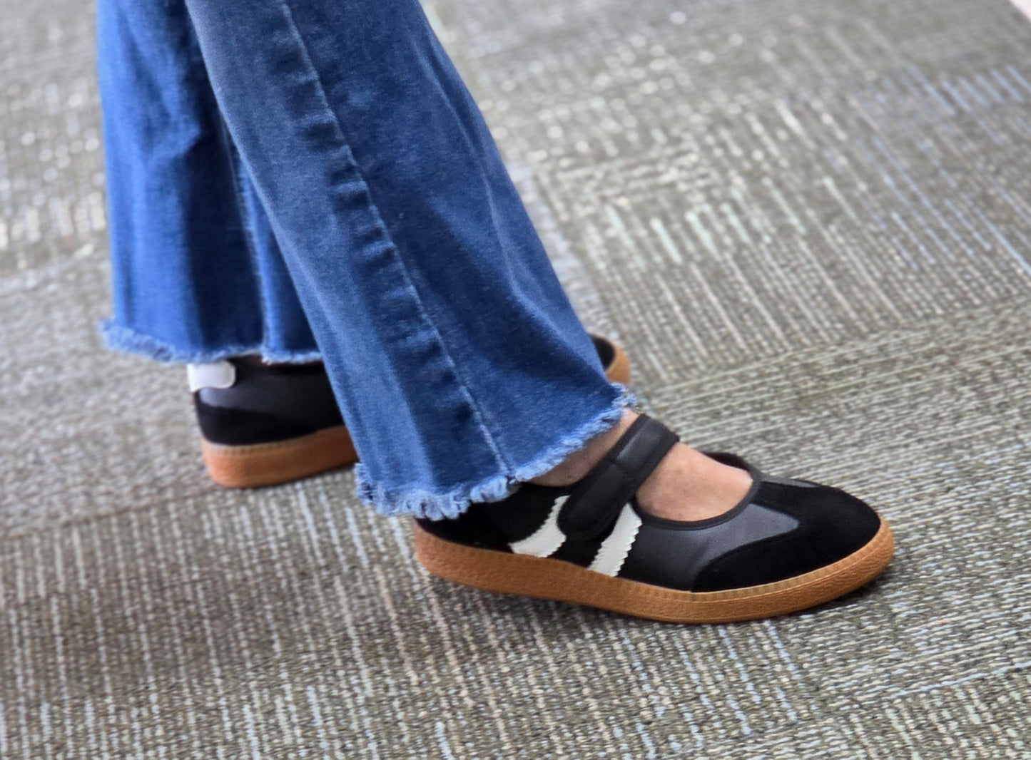 Corkys Calm Down Black Mary Jane Style Shoe