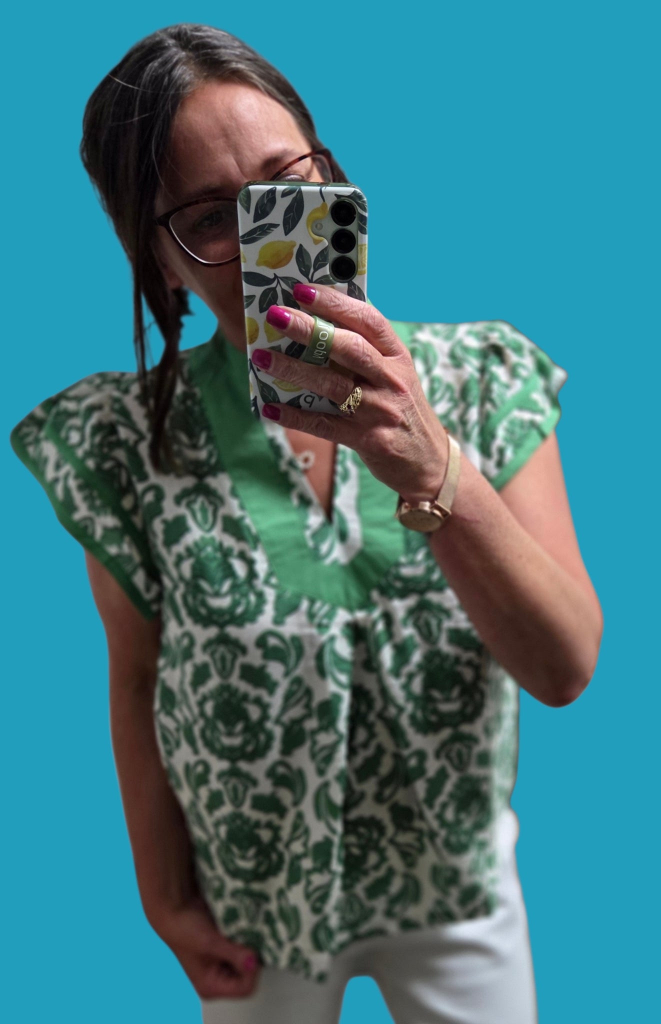 The Esther V-neckline Top