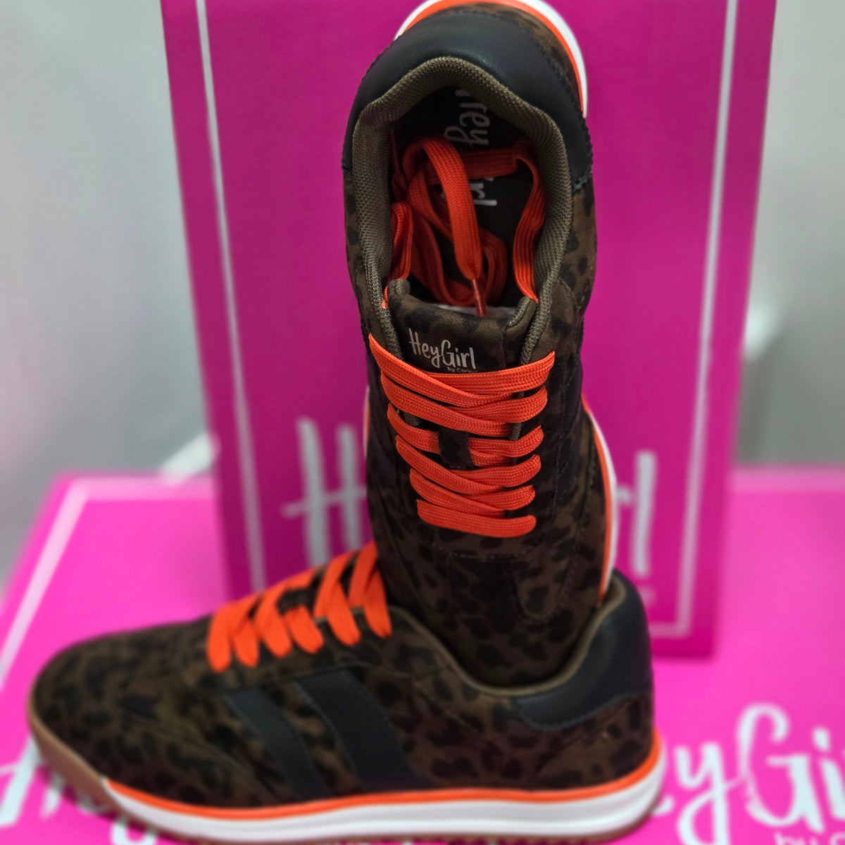 Run It Back in Leopard Corkys Footwear