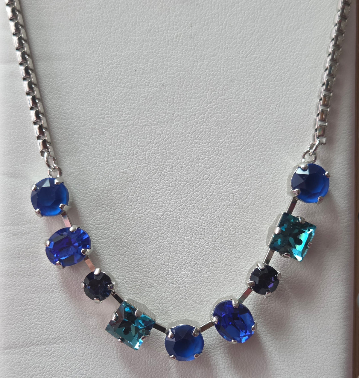 Mariana Indigo Hour and Rhodium Necklace