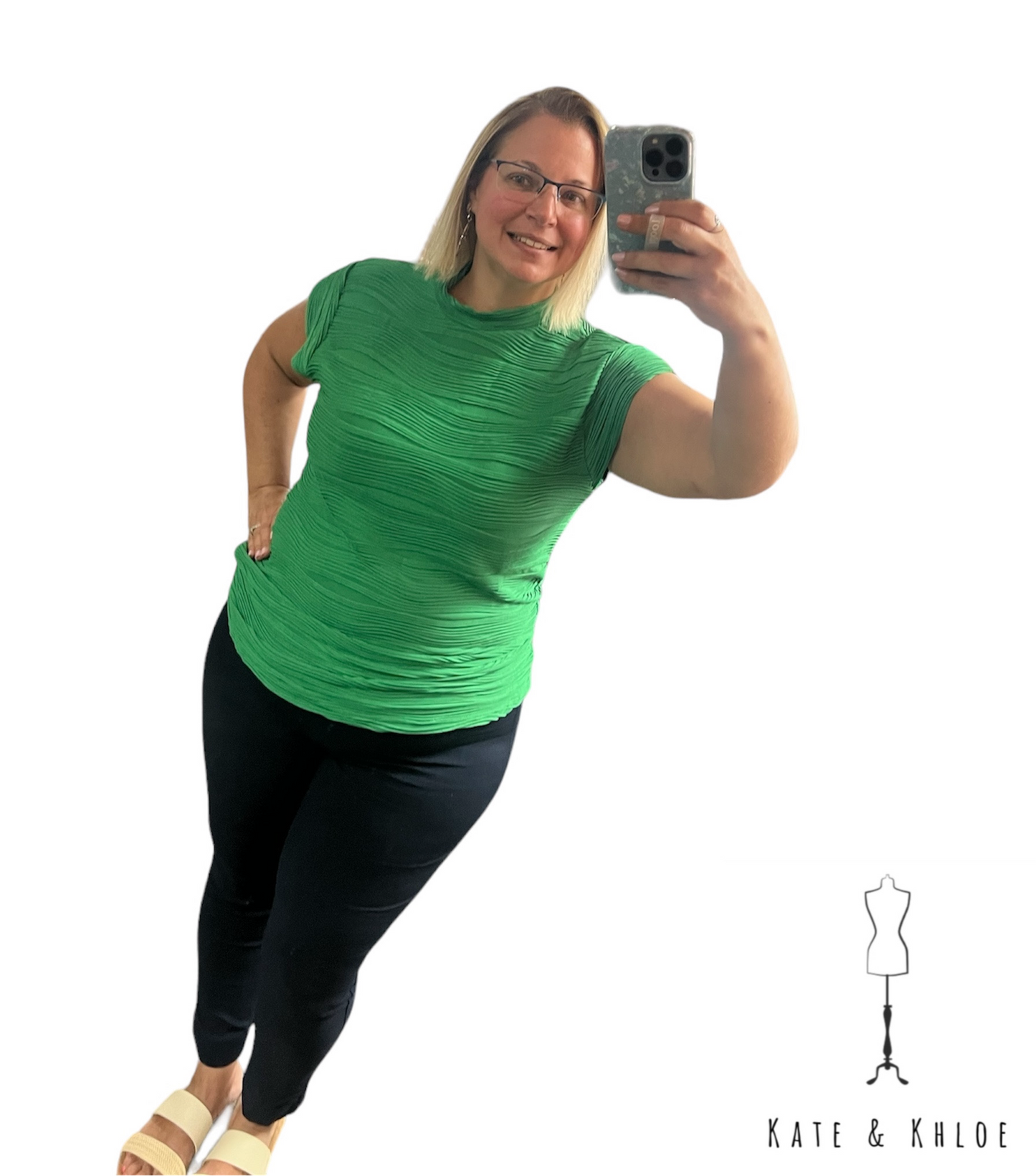 Emerald Elegance Top