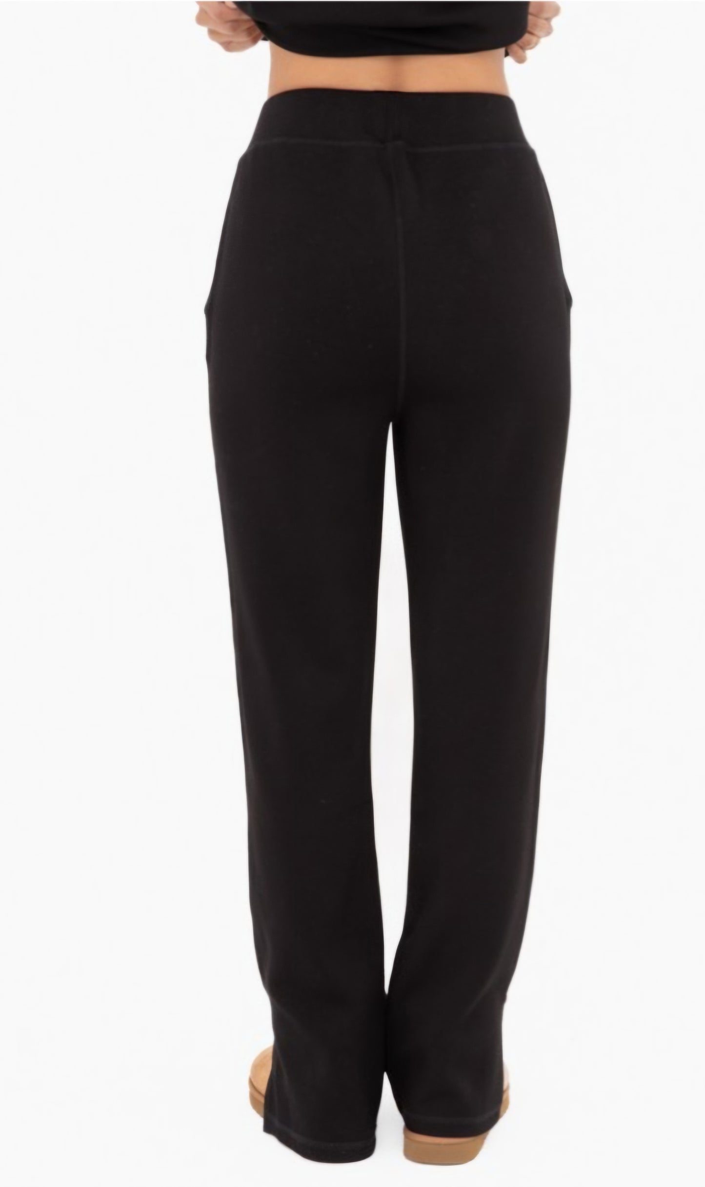 Pocket Full of Joy - Black Athleisure Pant