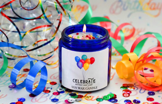 Celebrate Birthday Cake Soy Wax Candle