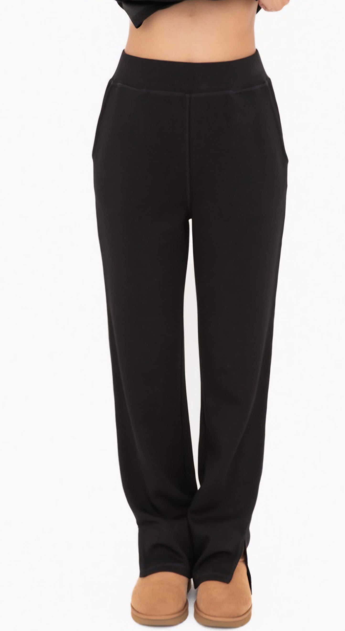 Pocket Full of Joy - Black Athleisure Pant