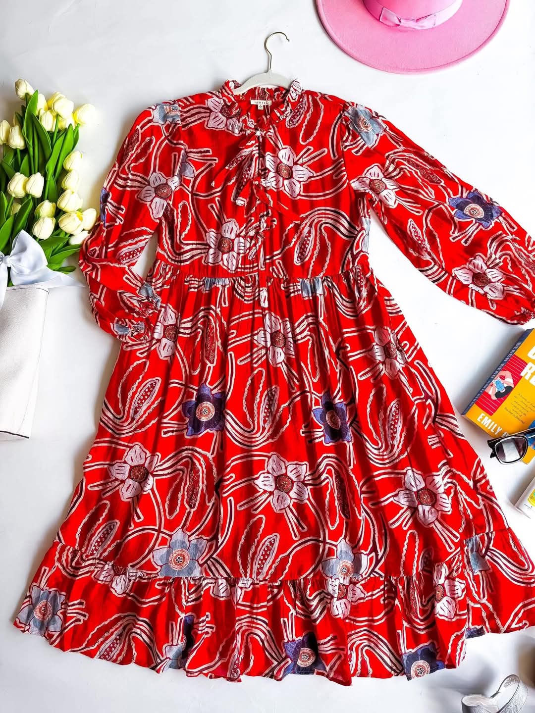 Bold Blossom Dress
