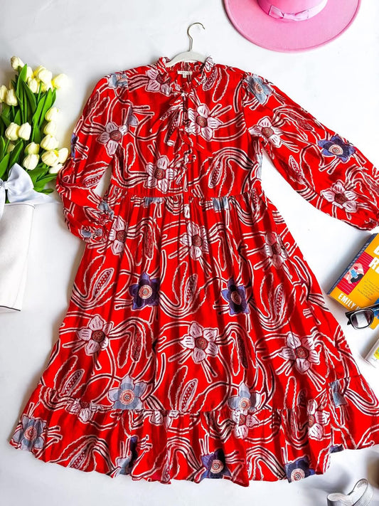 Bold Blossom Dress