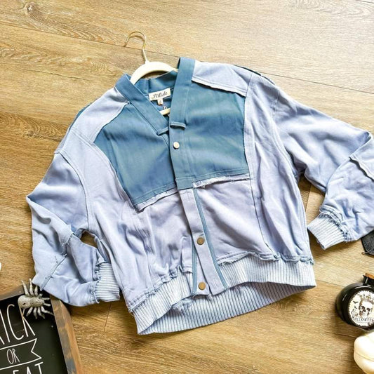 Blue Horizon Button-Up