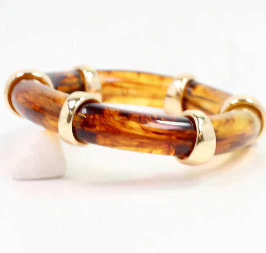 Corbin Tortoise Stretch Bracelet