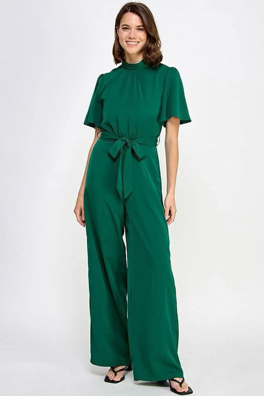 All Night - Green Jumpsuit