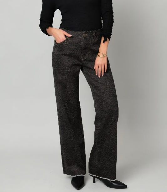 Wild Side Raw Hem Denim Jeans