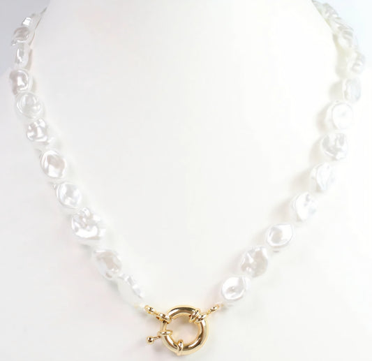 Juliet Baroque Pearl Necklace