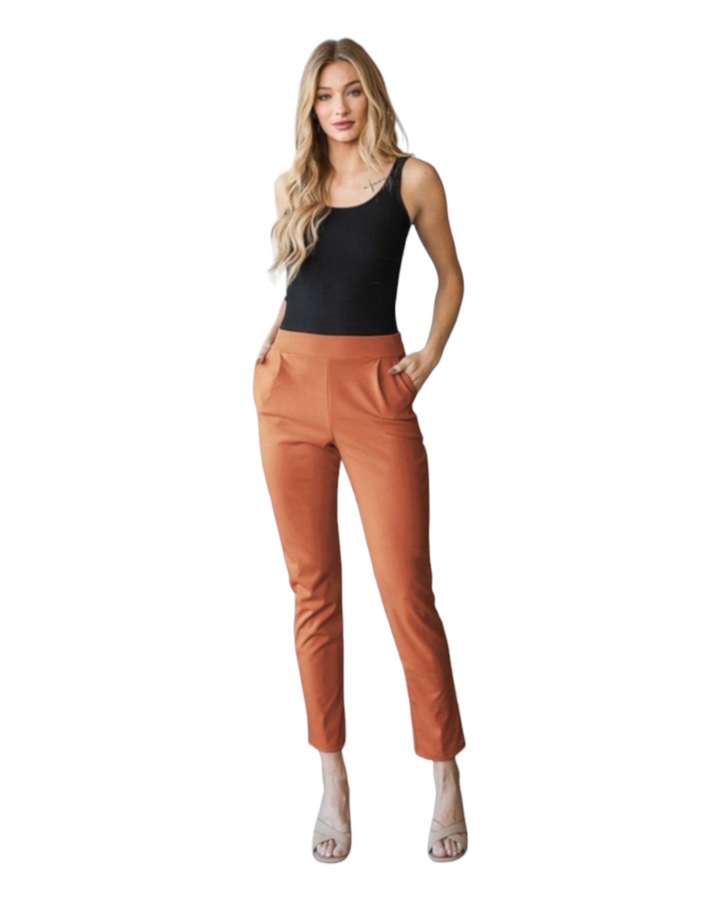 Flawless Flexibility Trousers in Camel