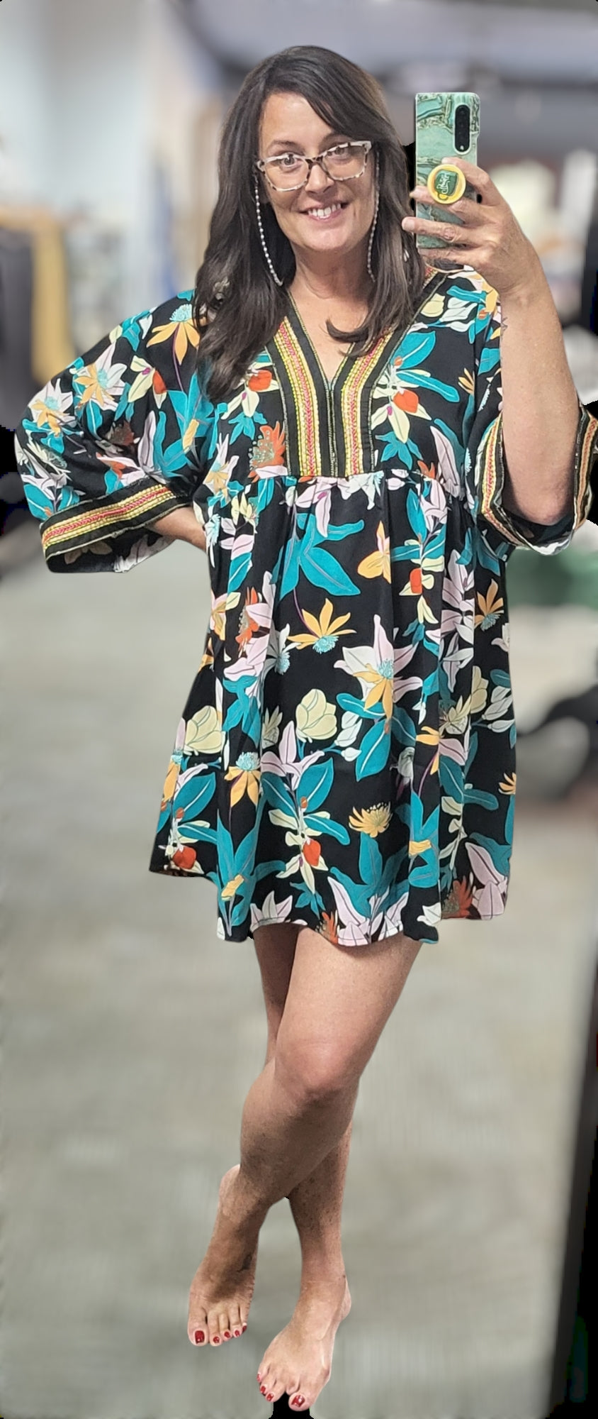 Bold and Beautiful Mini Dress