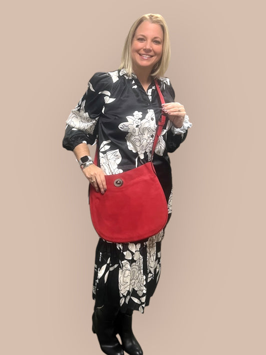 Red Crossbody Bag