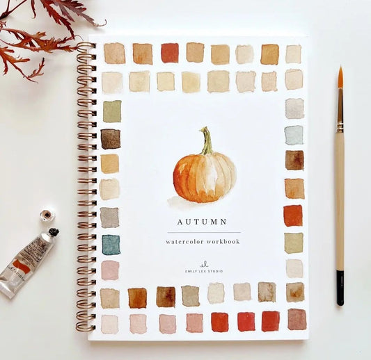 Autumn Watercolor Workbook
