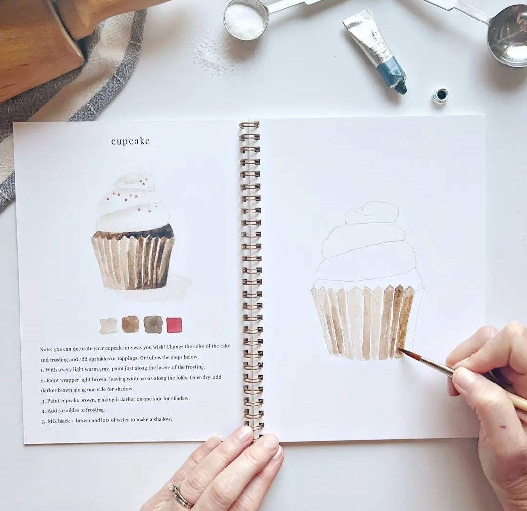 Baking Watercolor Workbook