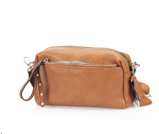 The Cara Pebble Vegan Leather Mini Bag
