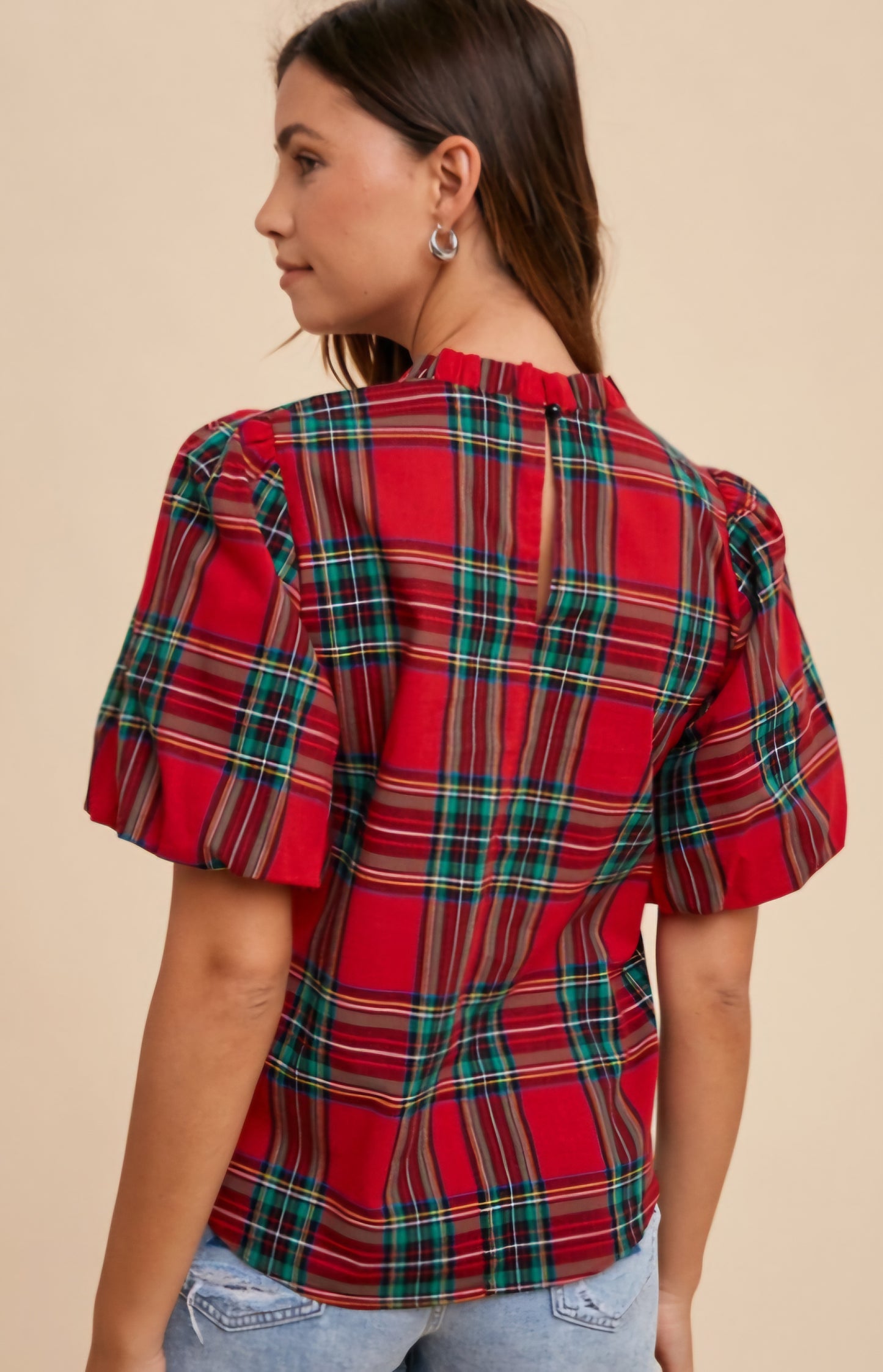 Plaid Magic Tartan Plaid Top