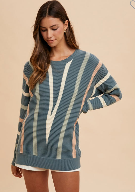 Wrapped in Warmth Corded Pullover