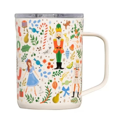 Corkcicle Rifle Paper Nutcracker 16oz Mug