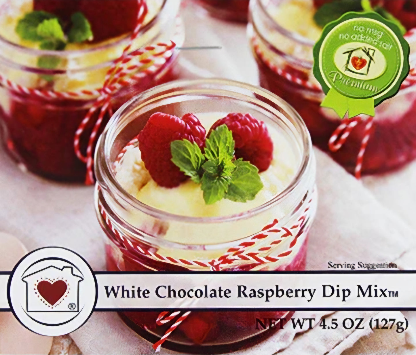 White Chocolate Raspberry Dip