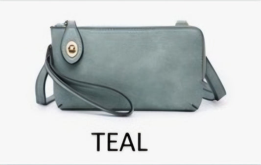 Kendall Crossbody In Teal