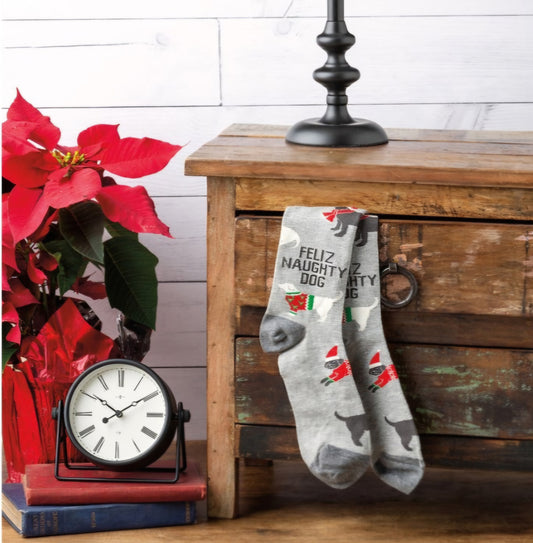 Feliz Naughty Dog Socks