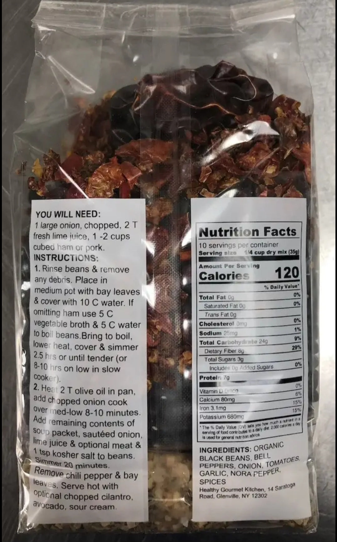Cuban Black Bean Soup Mix
