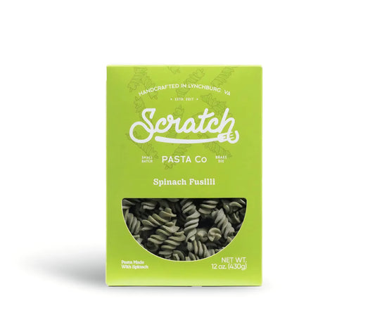 Spinach Fusilli Pasta