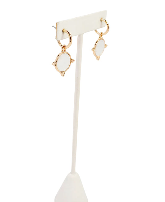 Carlin Mother of Pearl Dangle Earrings