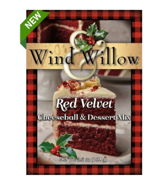 Wind and Willow Red Velvet Cheeseball and Dessert Mix