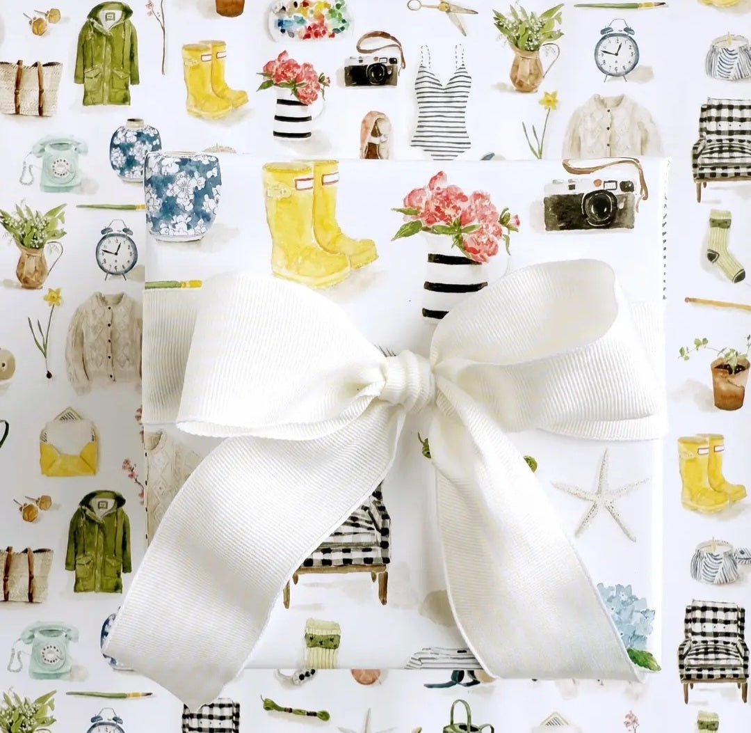 Everyday Things Wrapping Paper Emily lex studio