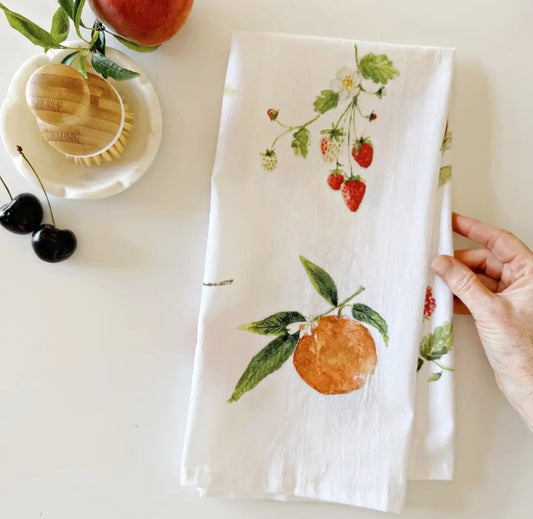 Fruit Tea Towel emily lex designs