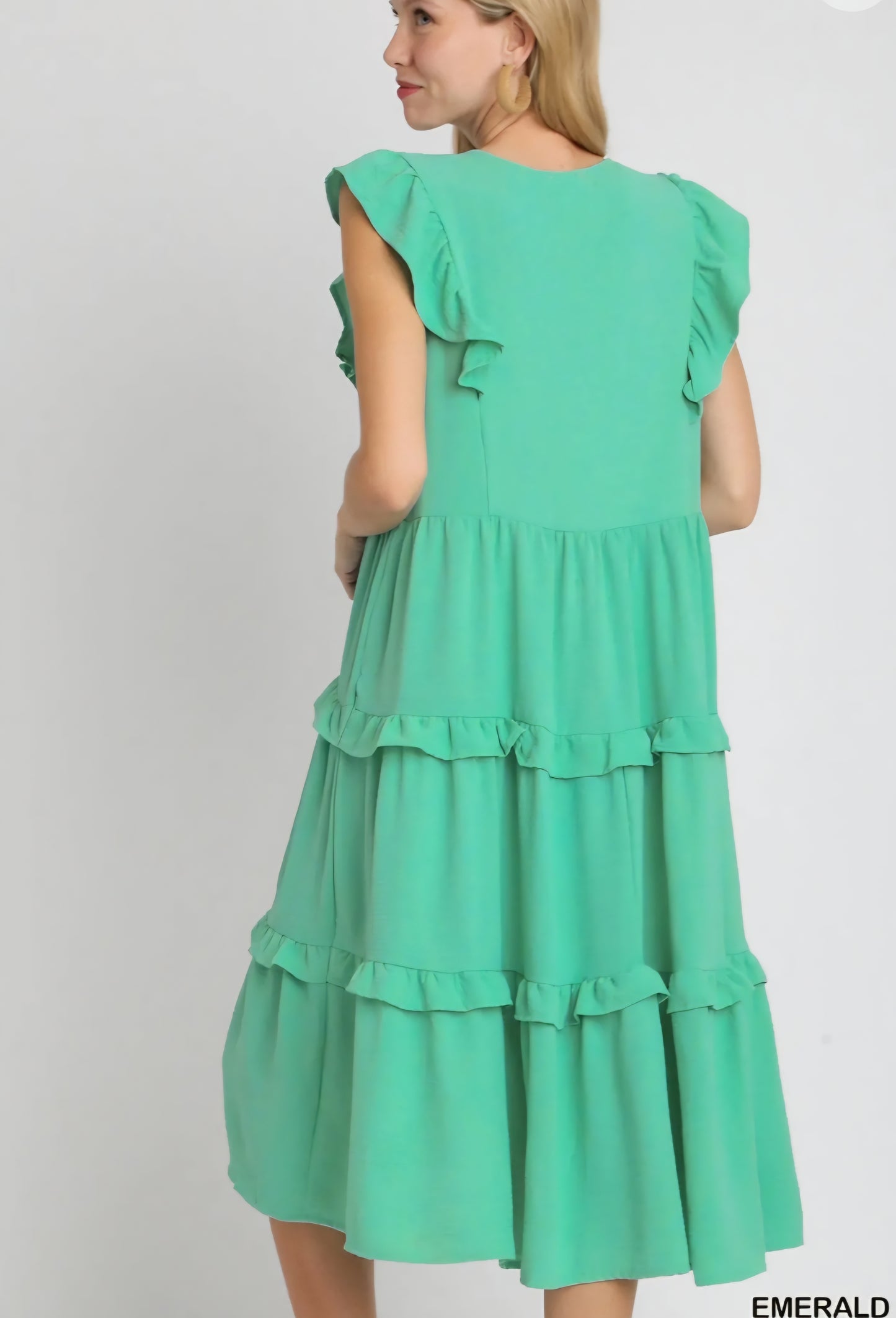 Spring Feeling Tiered Dress