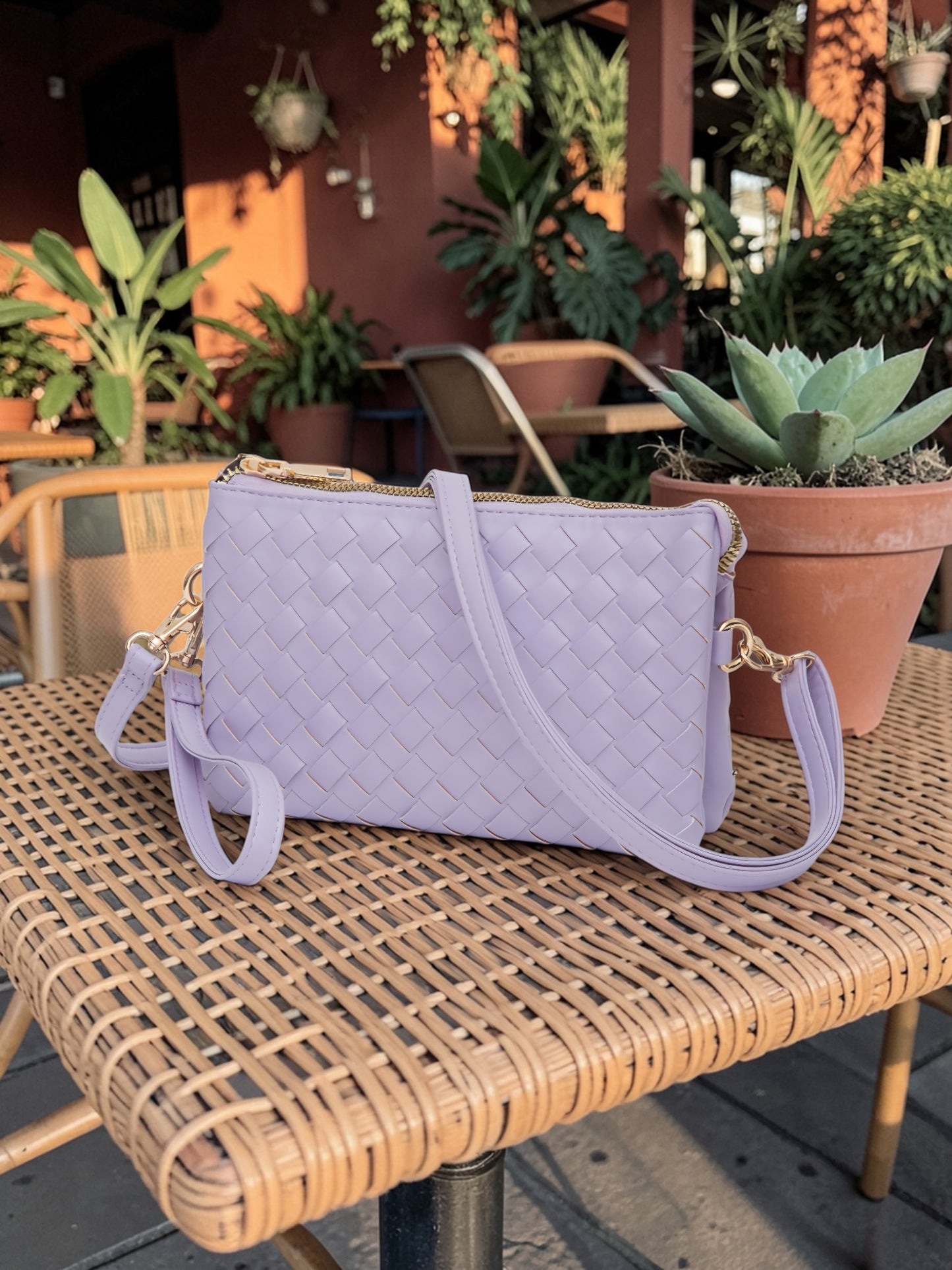 The Shai Vegan Leather Crossbody Bag in Multiple Colors
