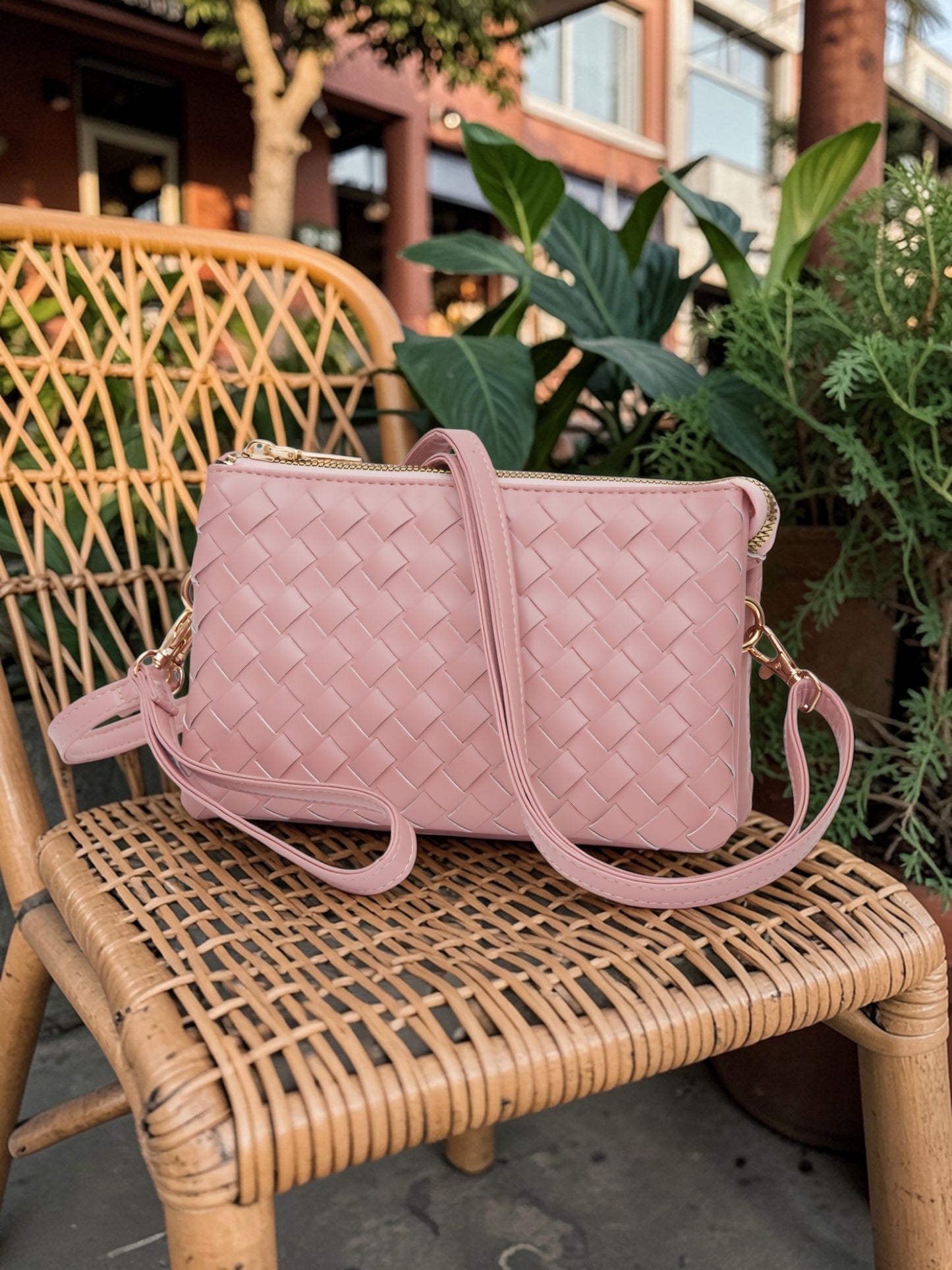 The Shai Vegan Leather Crossbody Bag in Multiple Colors