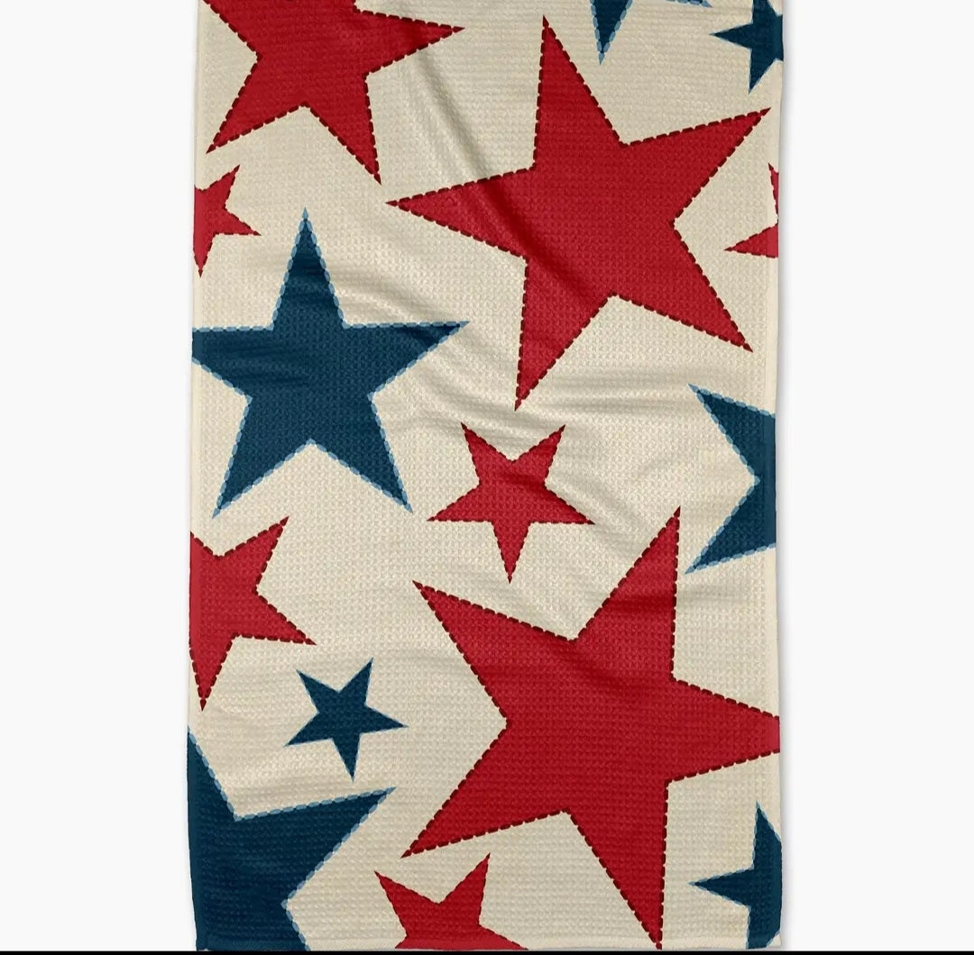 Big Sky Geometry Tea Towel