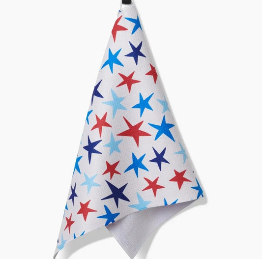 Seeing Stars Geometry Tea Towel