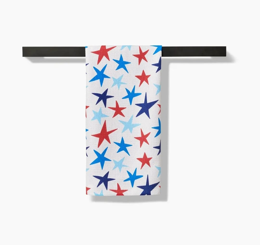 Seeing Stars Geometry Tea Towel