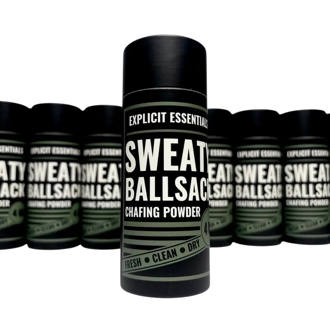 Sweaty Ball Sack Chafing Powder