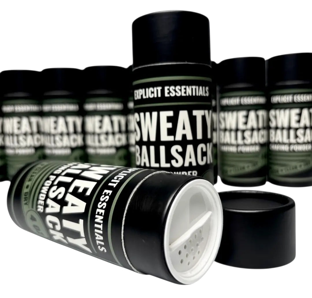 Sweaty Ball Sack Chafing Powder