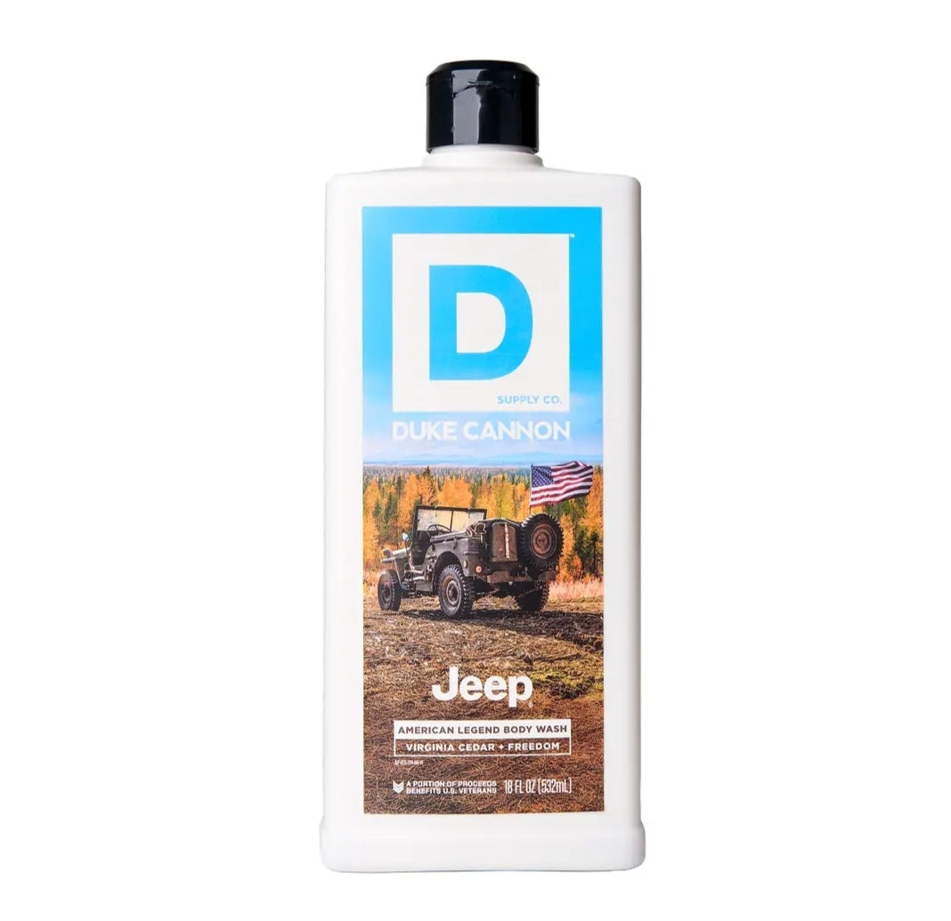 Duke Cannon Jeep Brand Body Wash American Legend