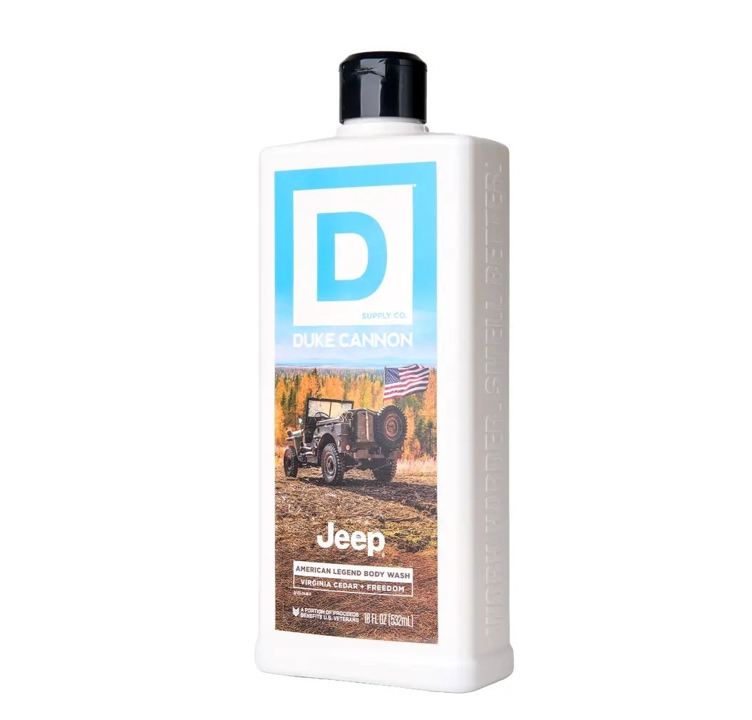 Duke Cannon Jeep Brand Body Wash American Legend